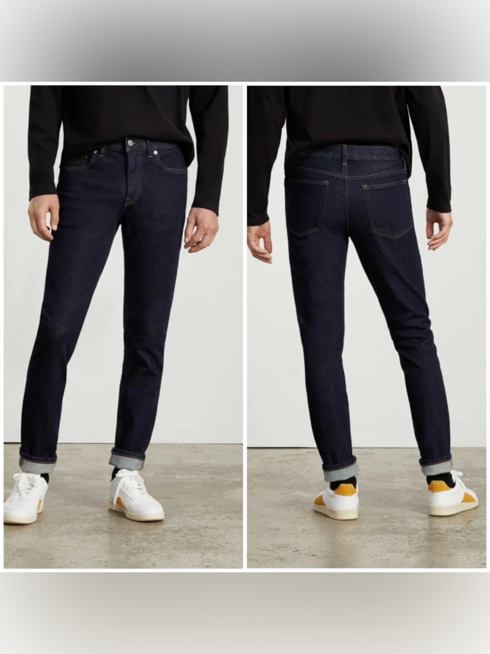 Everlane Uniform Slim Fit Organic Cotton Jean